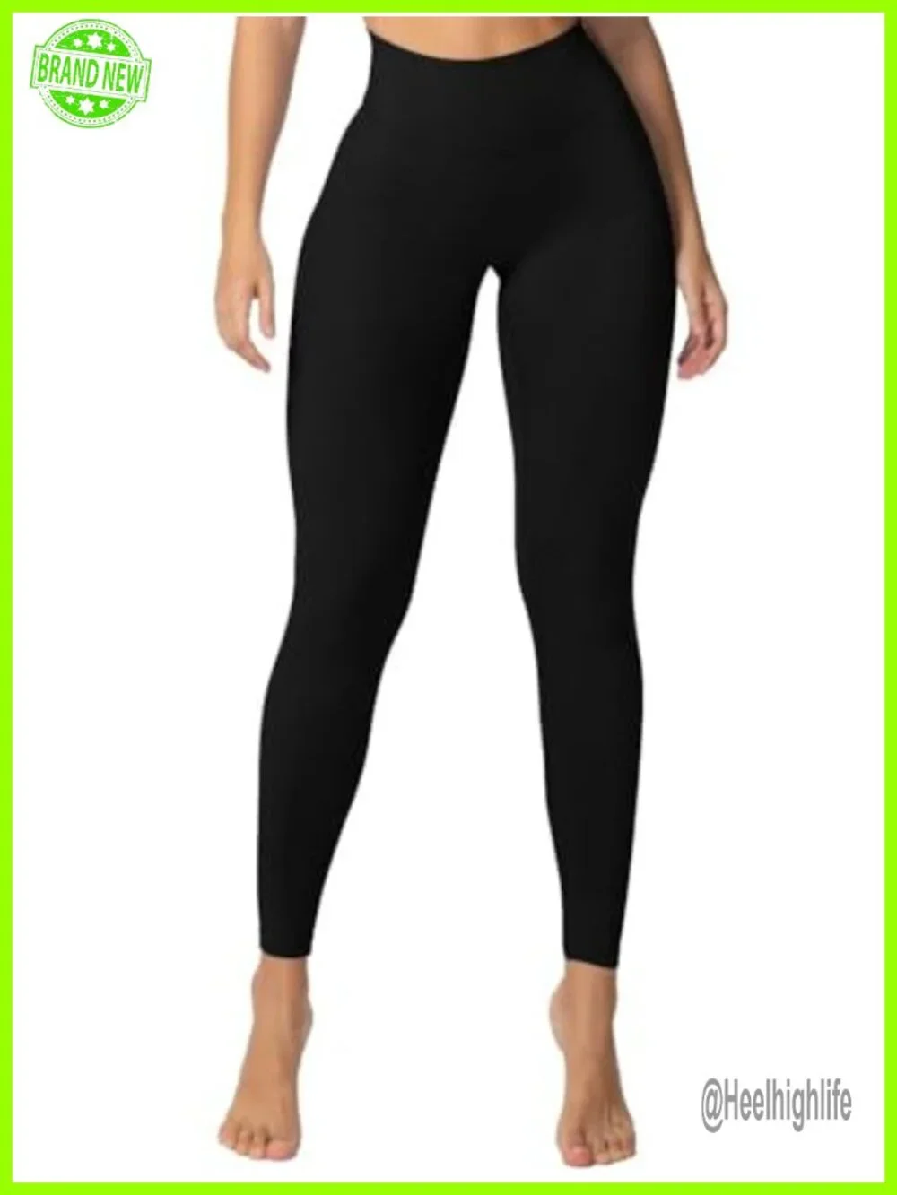 High Waisted Butt Lifting Yoga Leggings with Tummy Control
